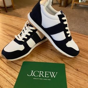 J Crew City Sneakers (Blue) - Ladies Size 9